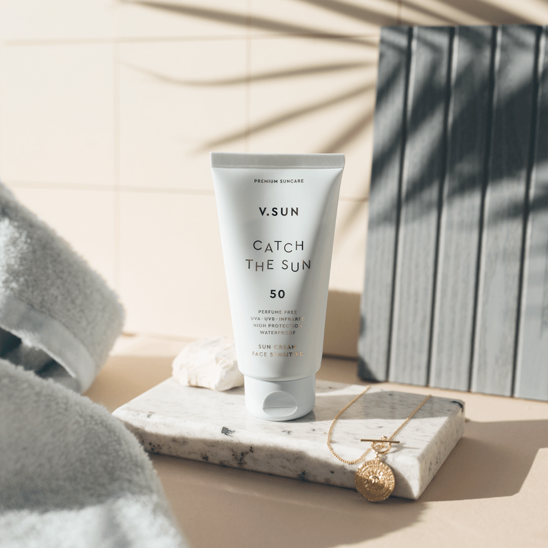 Сонцезахисний крем для обличчя V.SUN 75 мл с SPF 50 Perfume Free