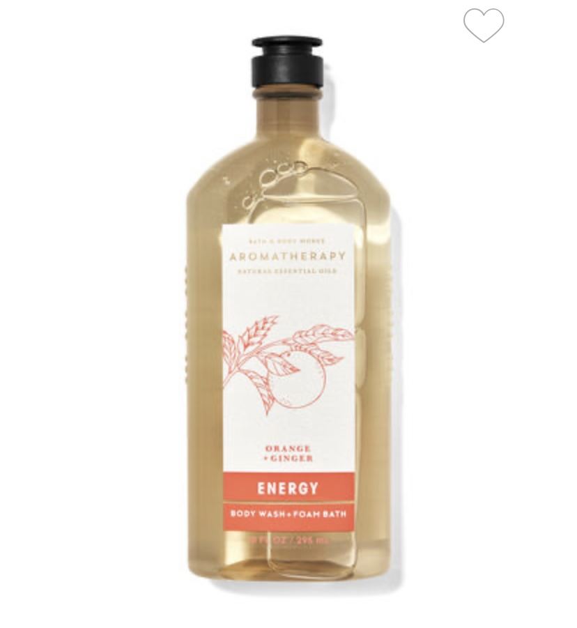BBW гель для душа energy aromatherapy