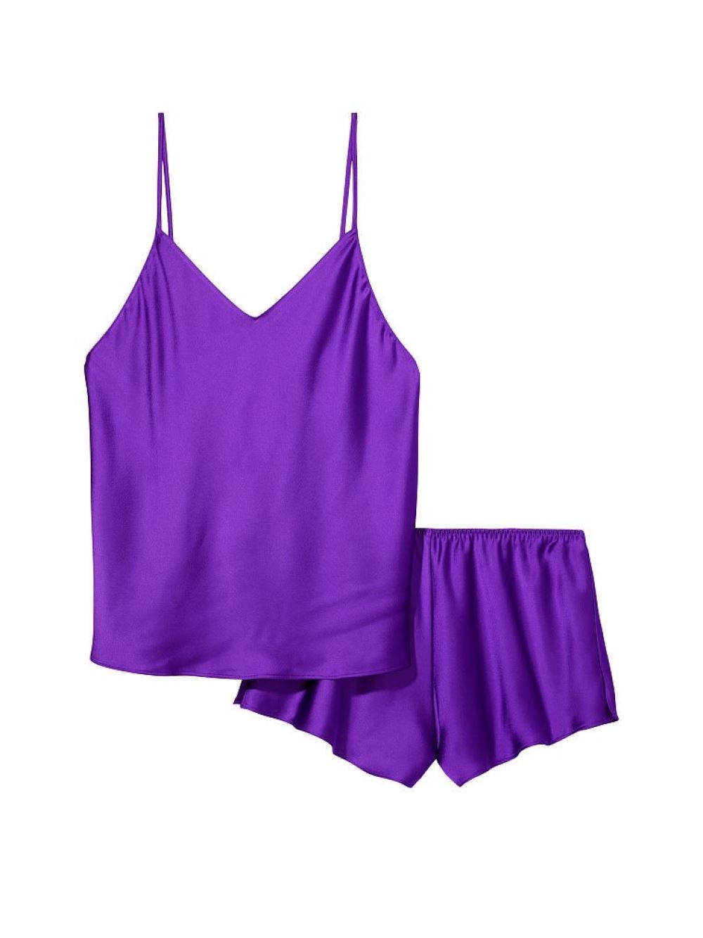 Піжама Victoria`s Secret Draped Back Jacquard Cami фіолетова S