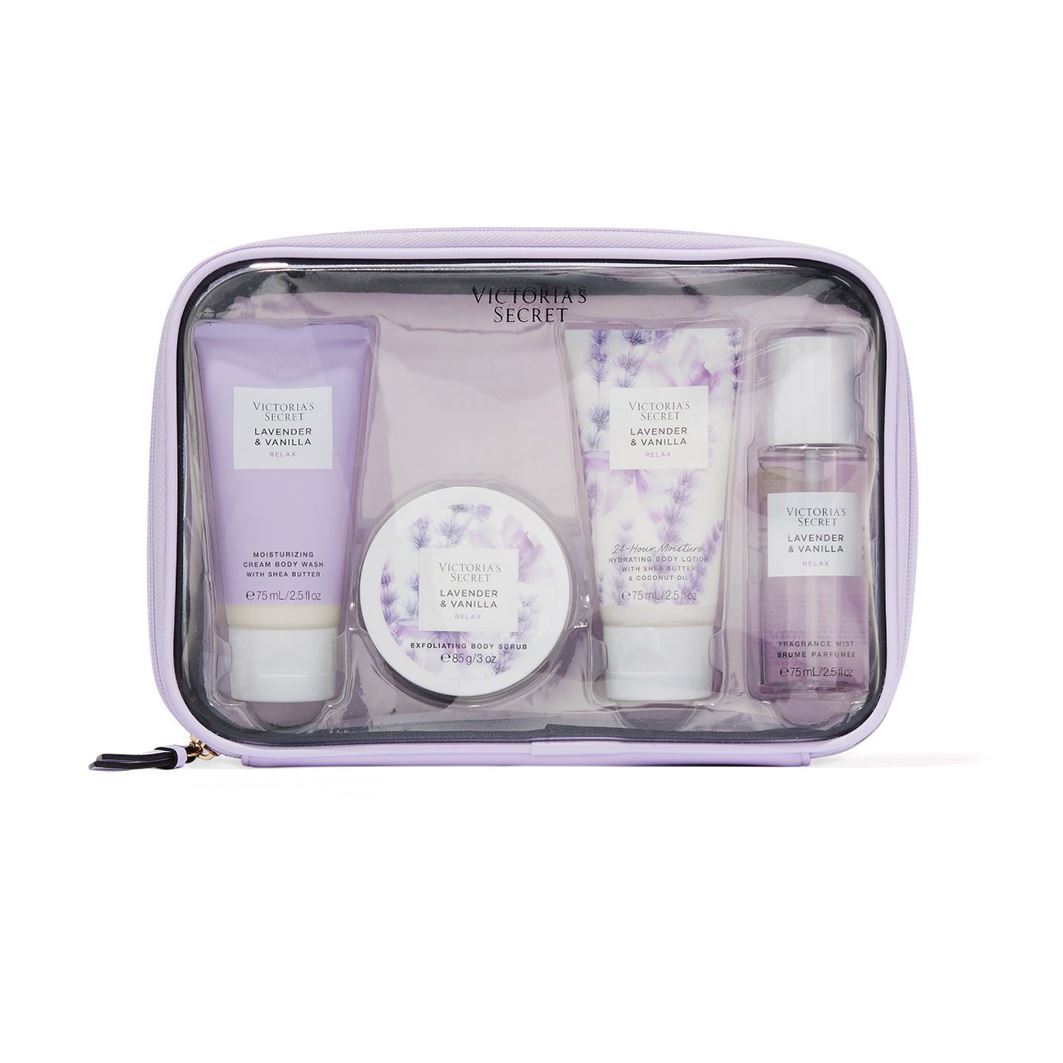 НАБІР VICTORIA'S SECRET - Lavender Vanilla, NATURAL THE BALANCE STARTER KIT