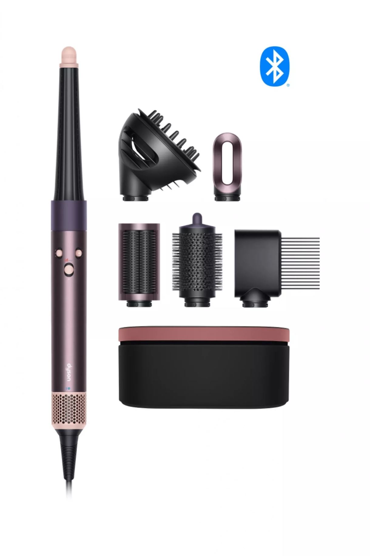 Стайлер для кучерявого волосся Dyson Airwrap i.d. Multi-Styler and Dryer Curly to Coily - Jasper plum 599039-01