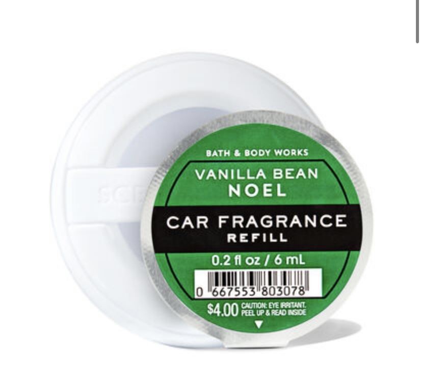 Ароматизатор у машину Bath and body works Vanilla bean Noel