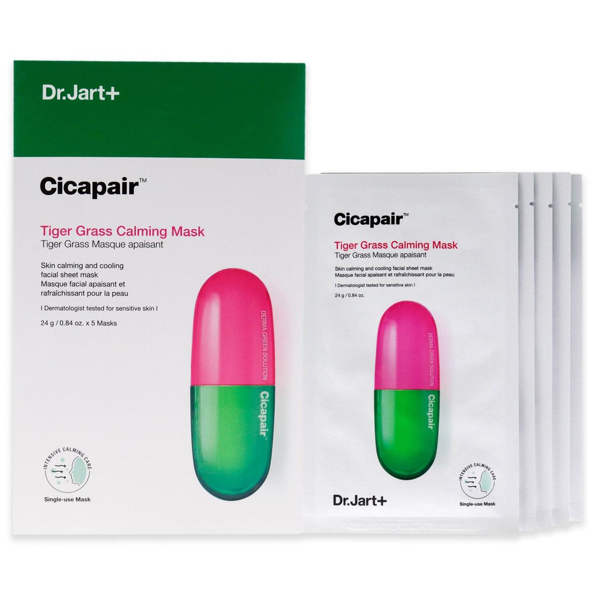 Заспокійлива тканинна маска Dr. Jart+ Cicapair Calming Mask