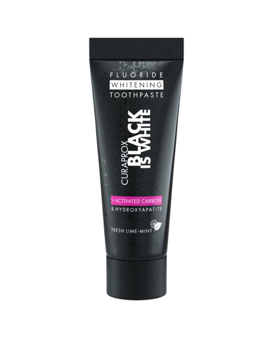 Curaprox Black is White Відбілююча зубна паста 10 мл