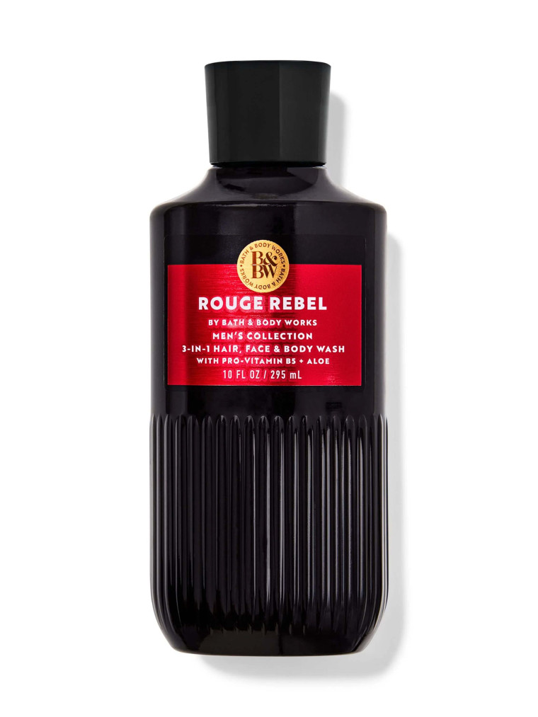 Парфумований гель для душу Rouge Rebel 3 in 1 Hair, Face & Body, 295ml