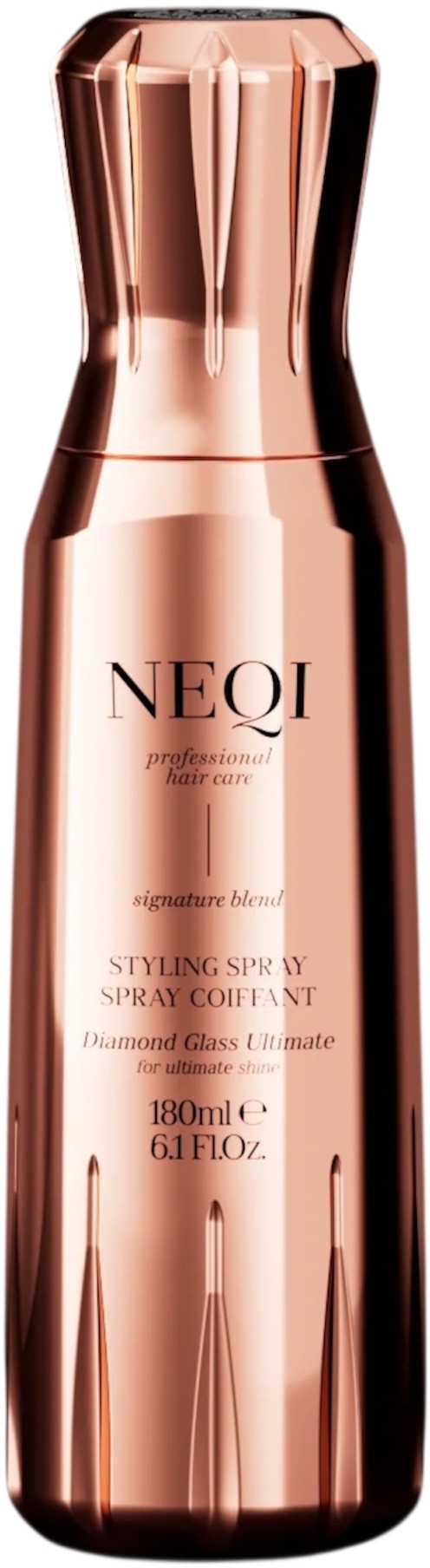Спрей для блиску та глибокого зволоження волосся Neqi Diamand Glass Ultimate Styling spray