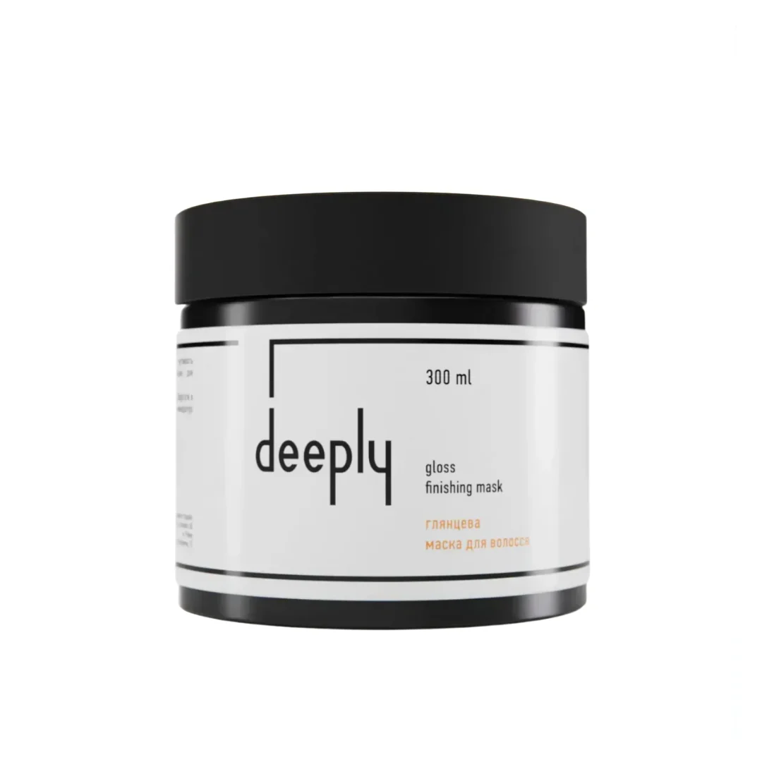 deeply Глянцева маска для волосся gloss finishing mask 300 ml