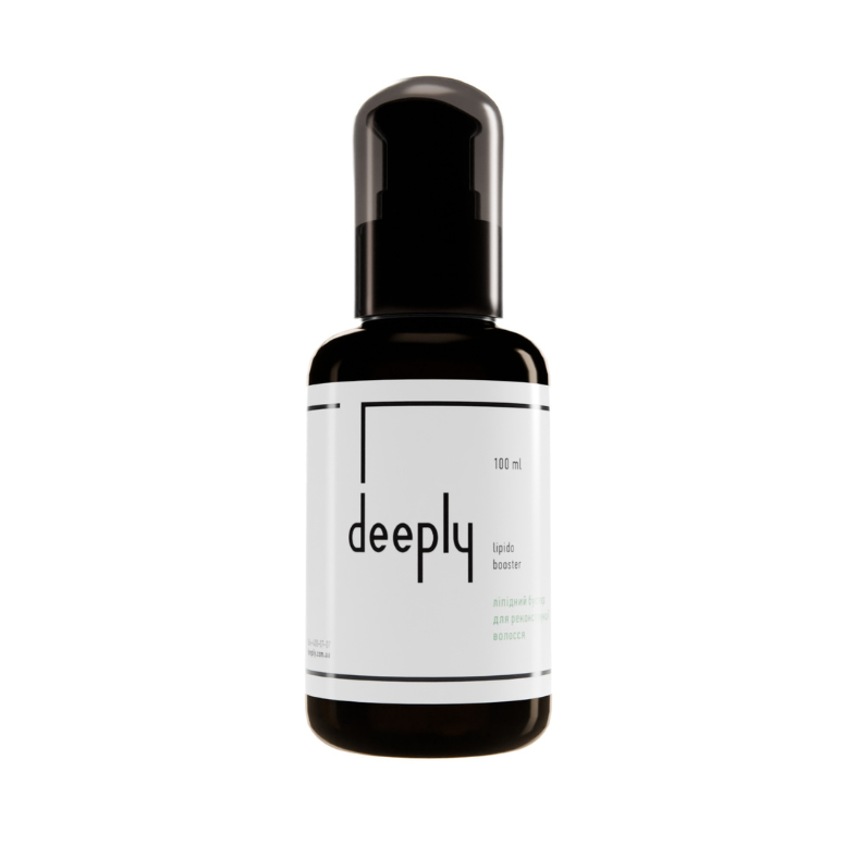 Deeply Ліпідний бустер для реконструкції волосся Lipido Booster 100ml