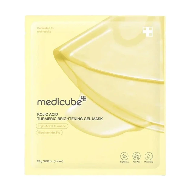 Medicube Освітлювальна гідрогелева маска Kojic Acid Turmeric Brightening Gel Mask 27g