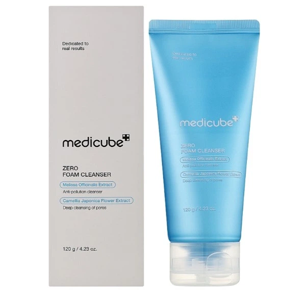 Medicube Пінка с екстрактом меліси для глибокого очищення пор Zero Foam Cleanser 120ml
