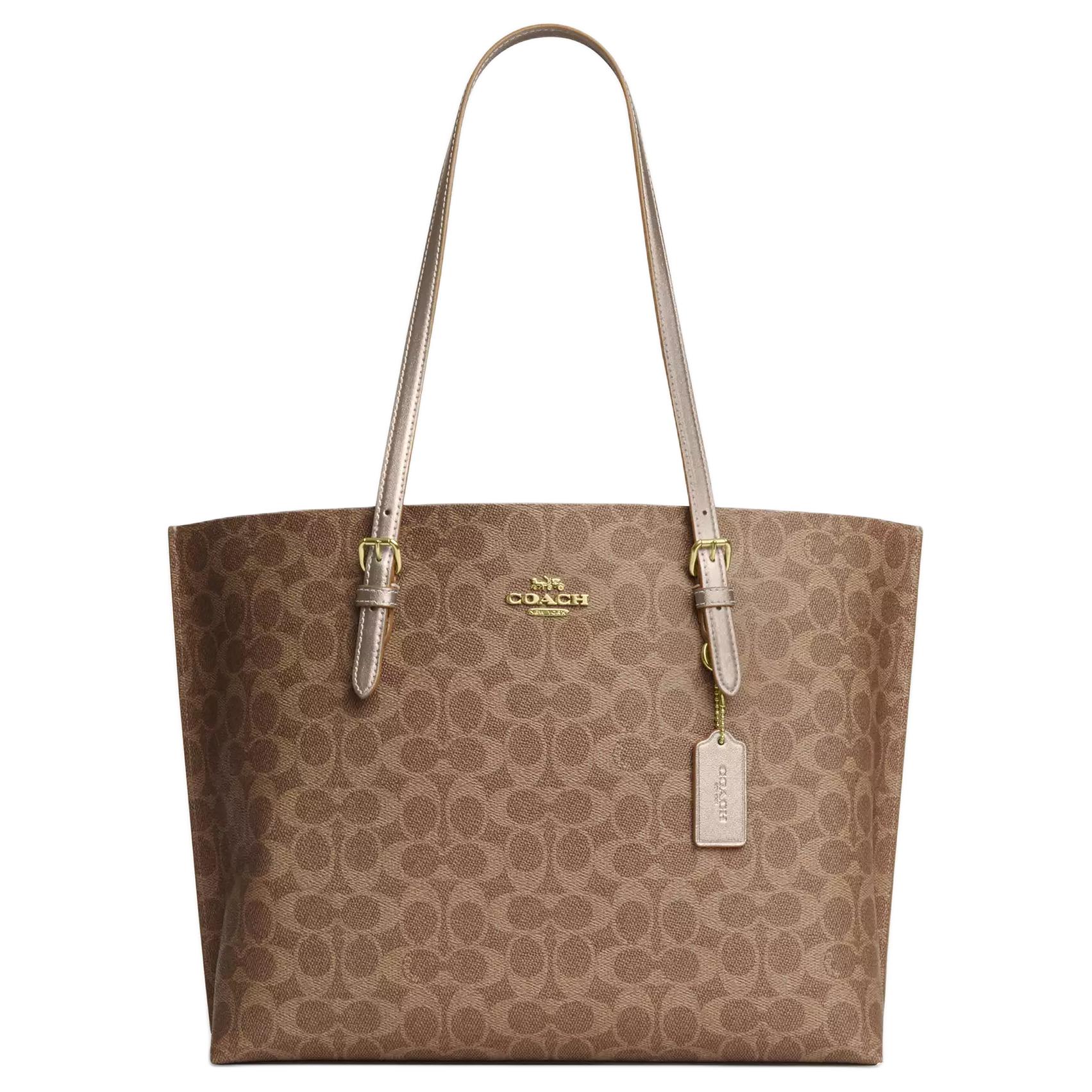 Coach сумка Mollie Tot Light champagne