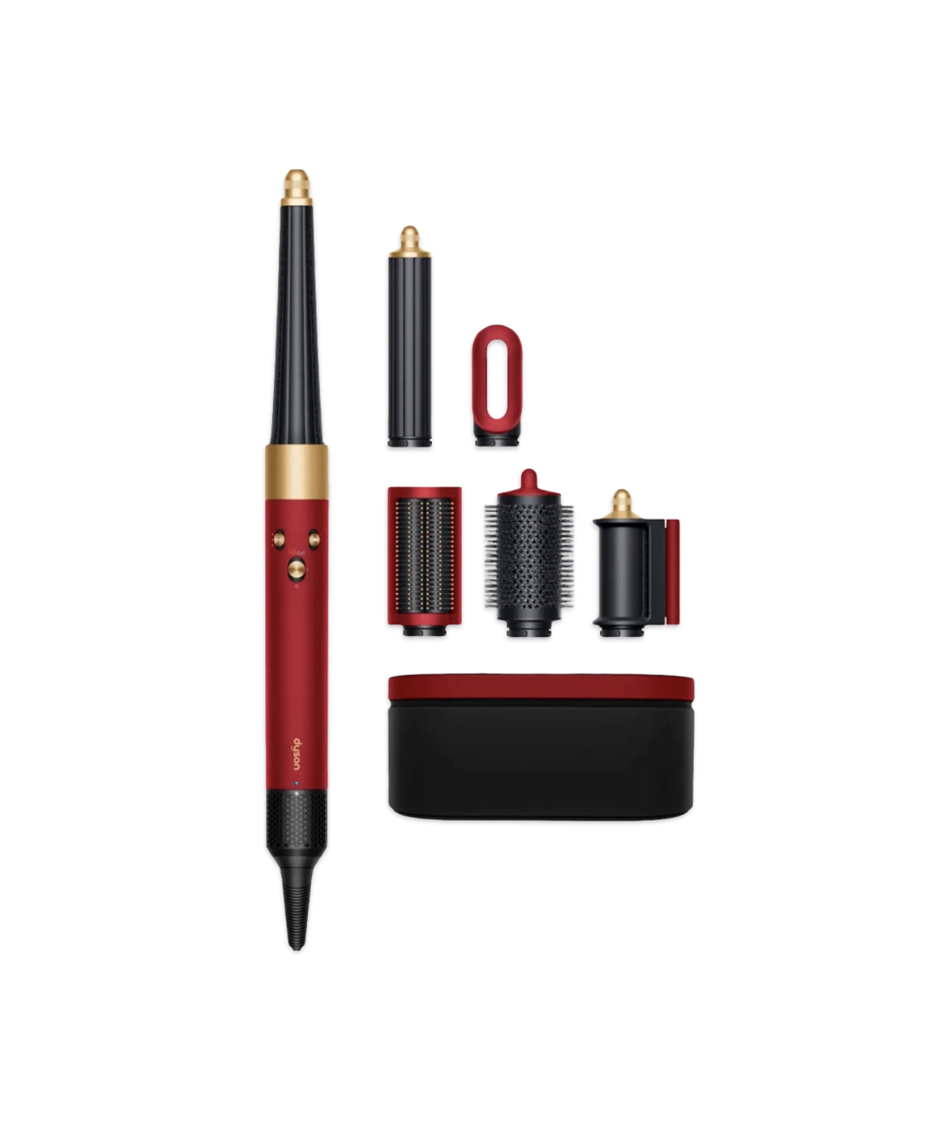 Cтайлер для волос Dyson Airwrap Coanda2х Multi Styler & Dryer (Red Velvet/Gold) 596926-01