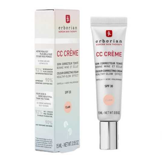 CC-крем «Контроль кольору» Erborian CC Cream colour-correcting cream SPF 30 Clair NEW 15 мл