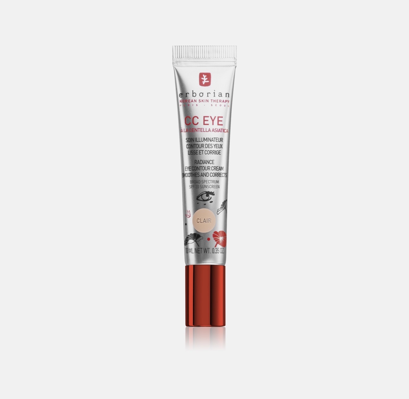 Erborian CC EYE Clair крем для шкіри навколо очей, SPF 20 10ml