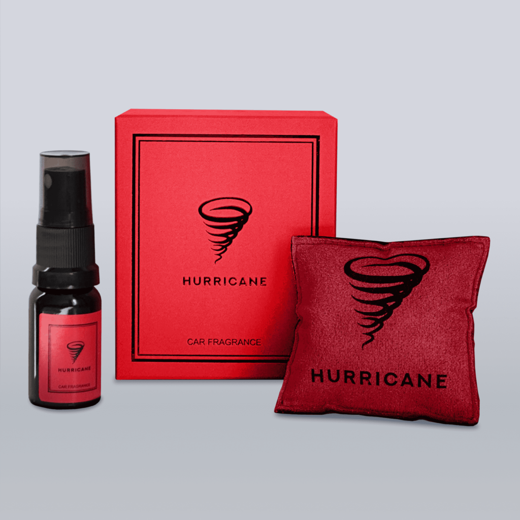 HURRICANE аромасаше для авто дефлектор - RED (СТАНДАРТ)