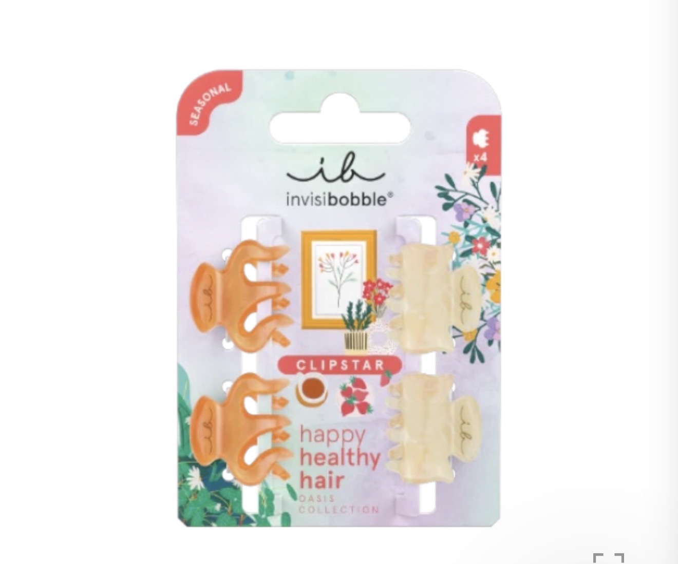 Invisibobble заколки clipstar petit citrus