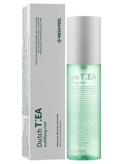 Medi Peel Dutch Tea mattifying mist матуючий тонер-міст з чайним деревом для обличчя, 100ml