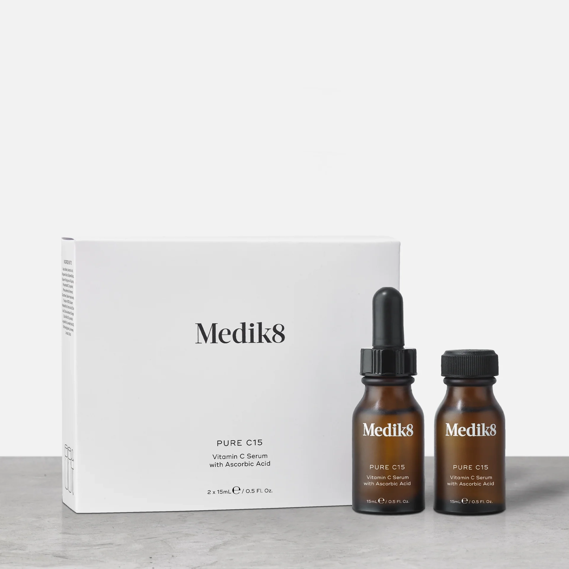 Medik8 Pure C15 Сироватка з аскорбіновою кислотою 15% 2 х 15 ml