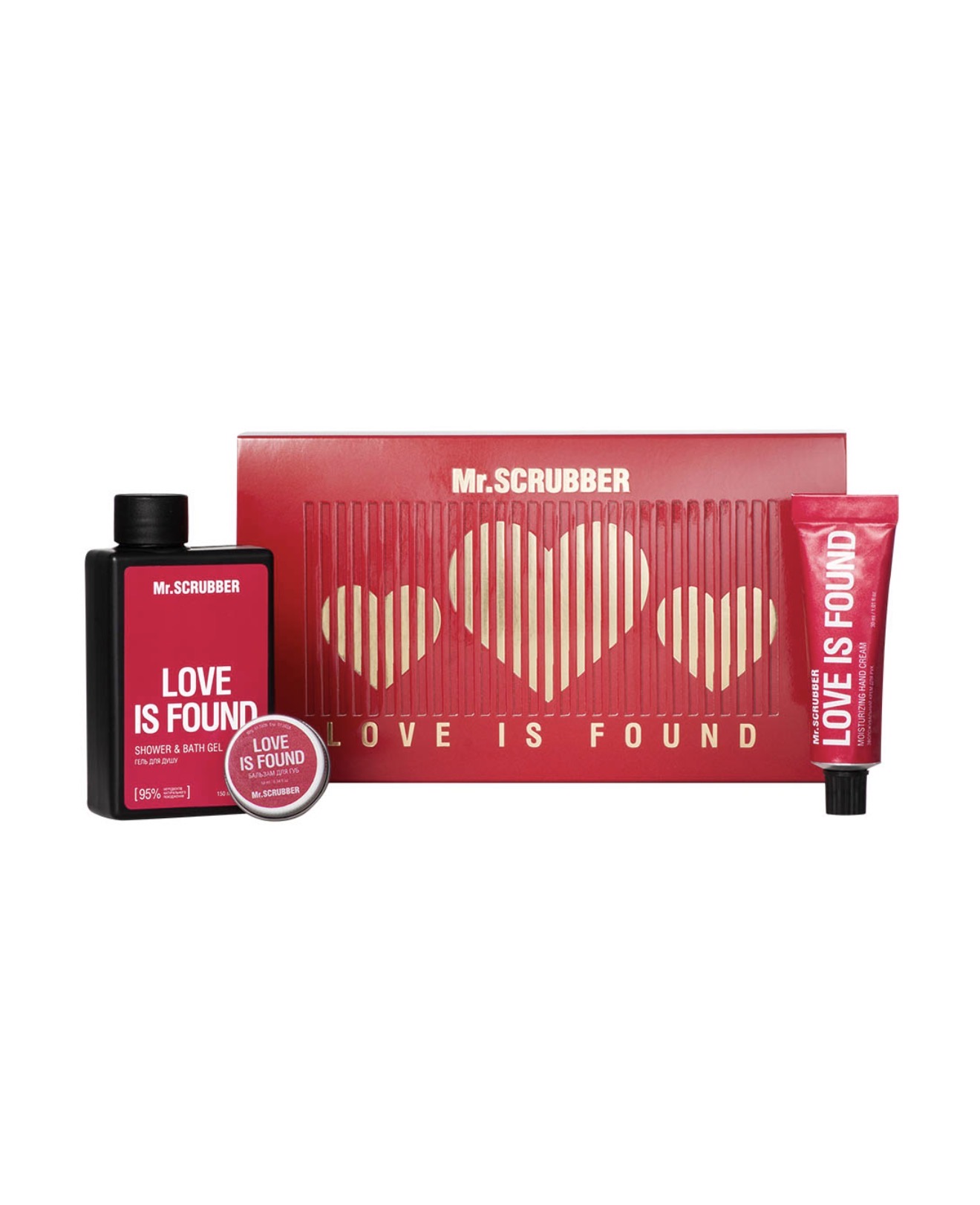 Mr Scrubber подарунковий набір "LOVE IS FOUND"