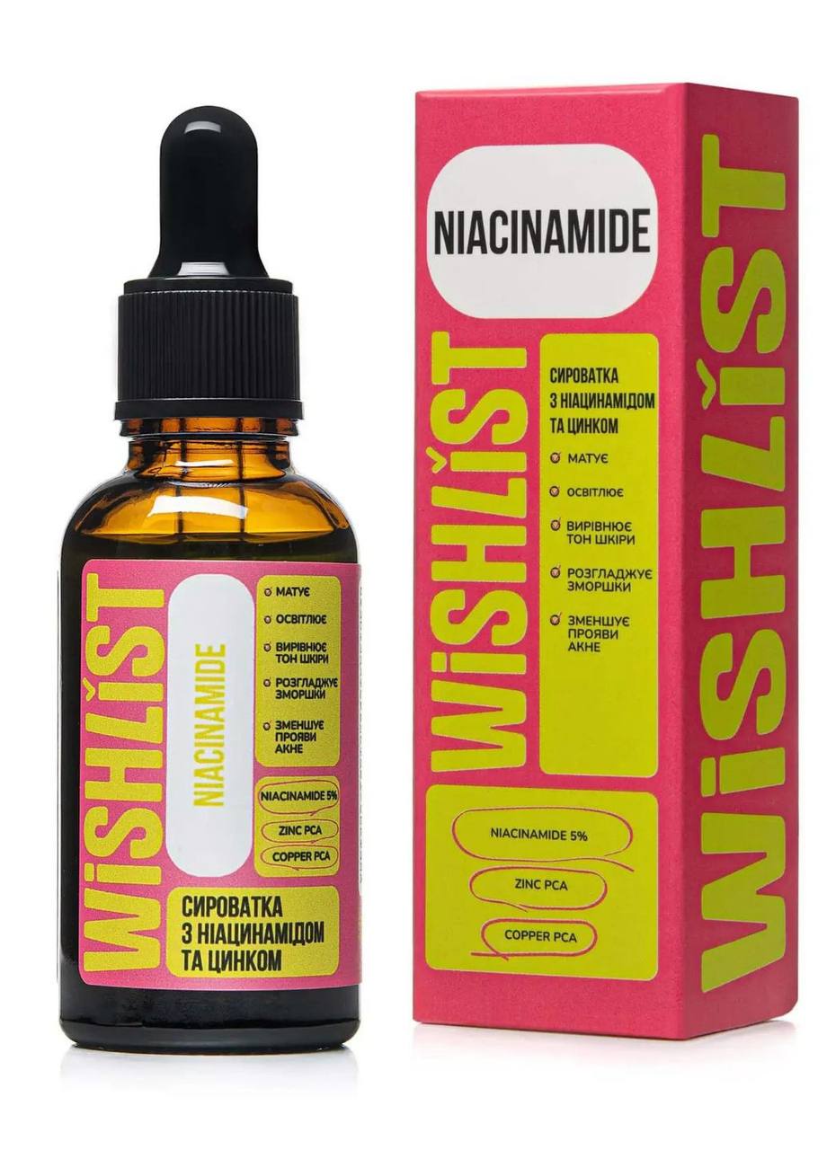 Wishlist сироватка з ніацинамідом Niacinamide Serum 30ml