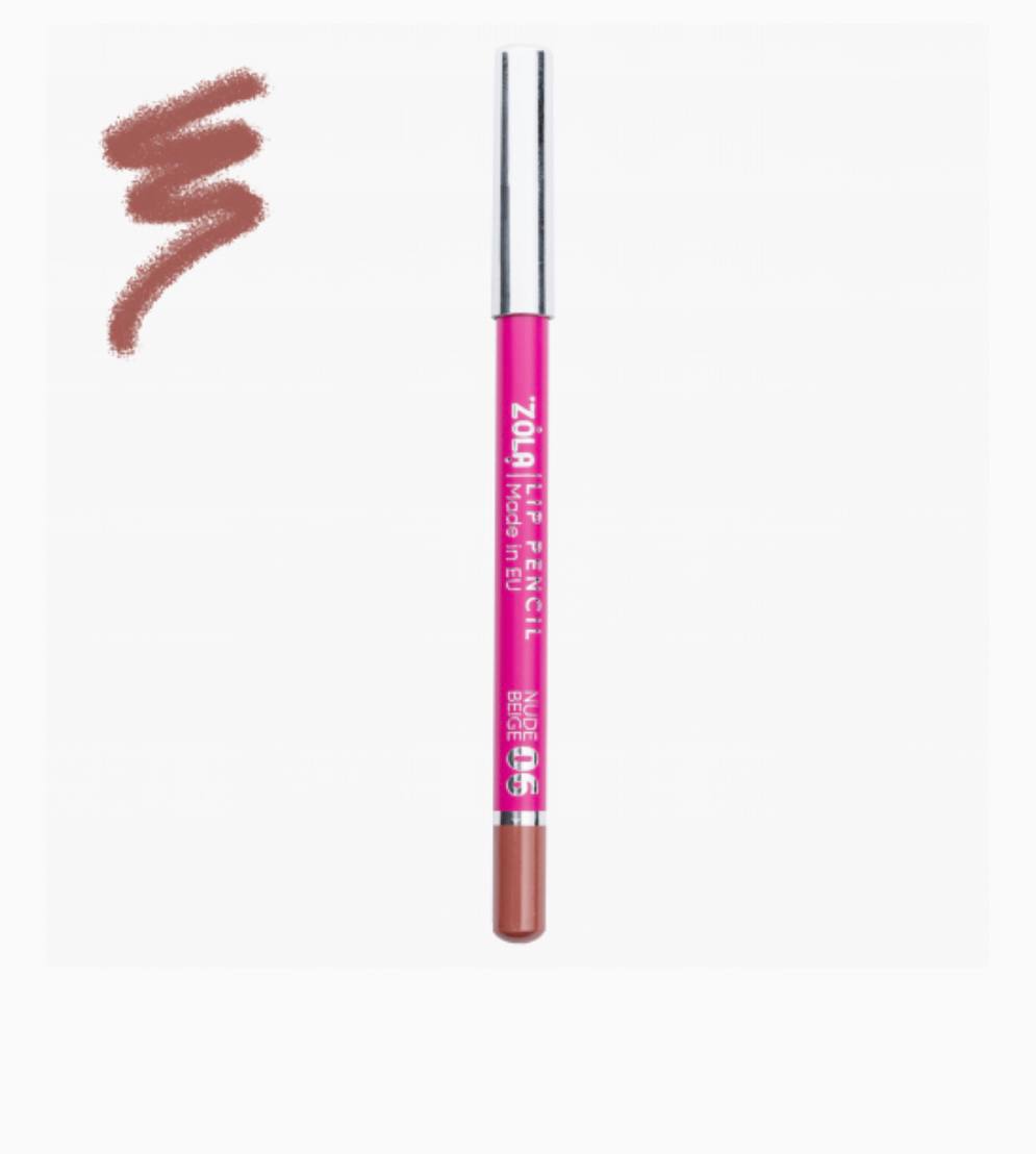 ZOLA Олівець для губ Lip Pencil 06 Nude Beige