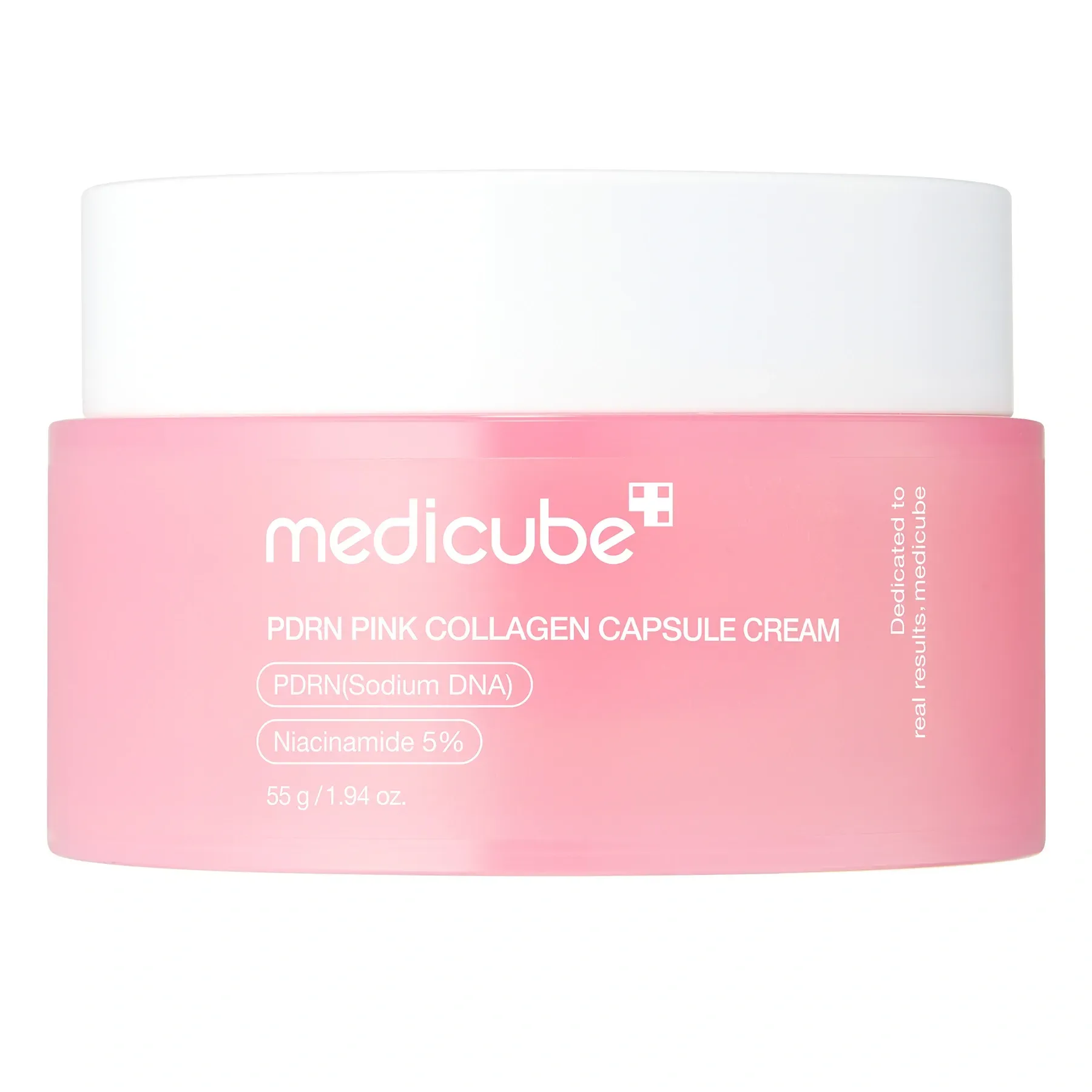 Капсульний крем з колагеном та полінуклеотидами Medicube PDRN Pink Collagen Capsule Cream 55ml
