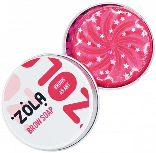 ZOLA Мило для брів для фіксації волосків (міні-версія) 25g
