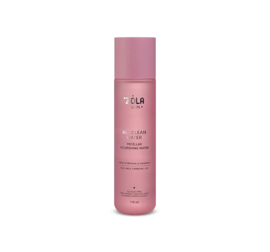 ZOLA Міцелярна вода ALL CLEAN WATER 170ml