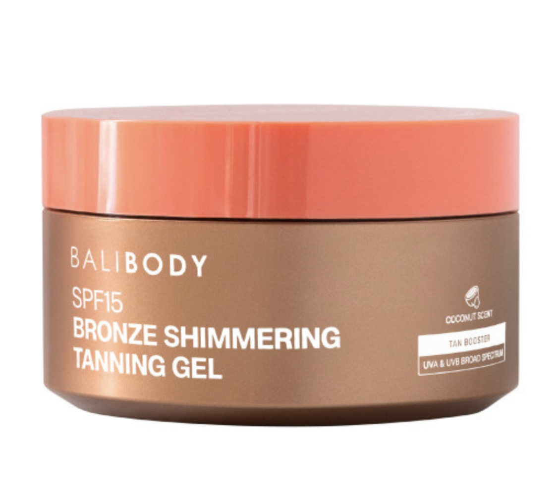 Гель для засмаги з шимером SPF15 Bali Body Shimmering Tanning Gel SPF15, 150ml