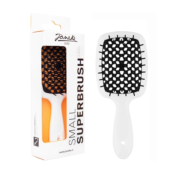 Щітка Janeke Superbrush Small Біло-чорна