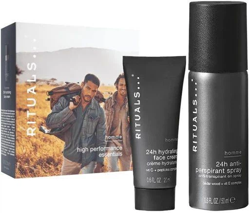 Чоловічий подарунковий набір Rituals Homme Men High Performance Essentials For Men (дезодорант + крем для обличчя)