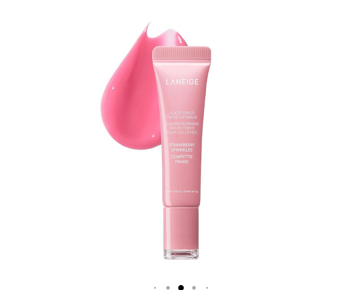 Тінт-сироватка для губ Laneige Craze Tinted Lip Serum Strawberry Sprinkles 12ml