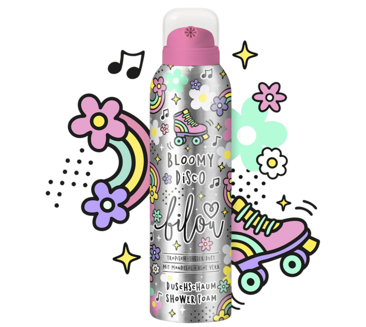 Пінка для душу Bilou Bloomy Disco 200ml