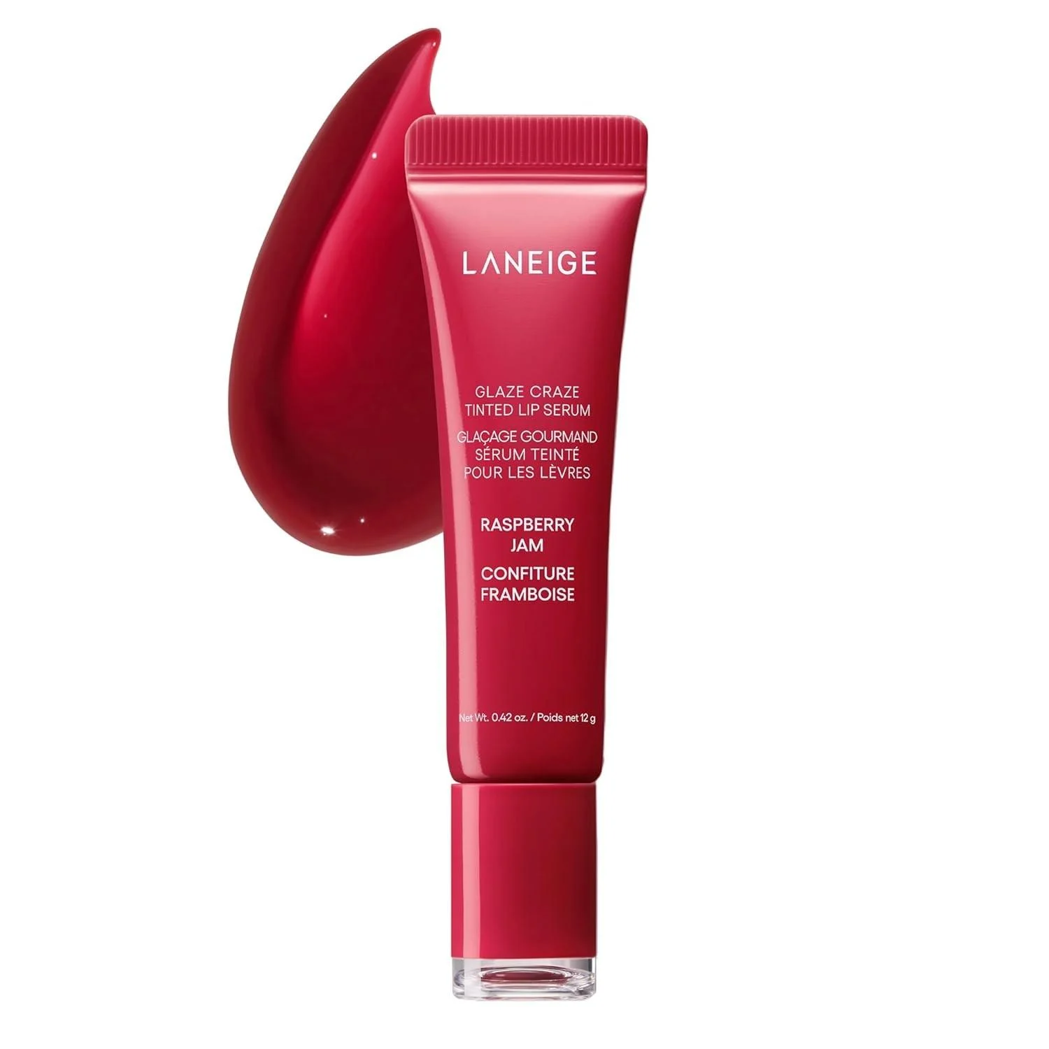 Тінт-сироватка для губ Laneige Craze Tinted Lip Serum Raspberry Jam 12ml