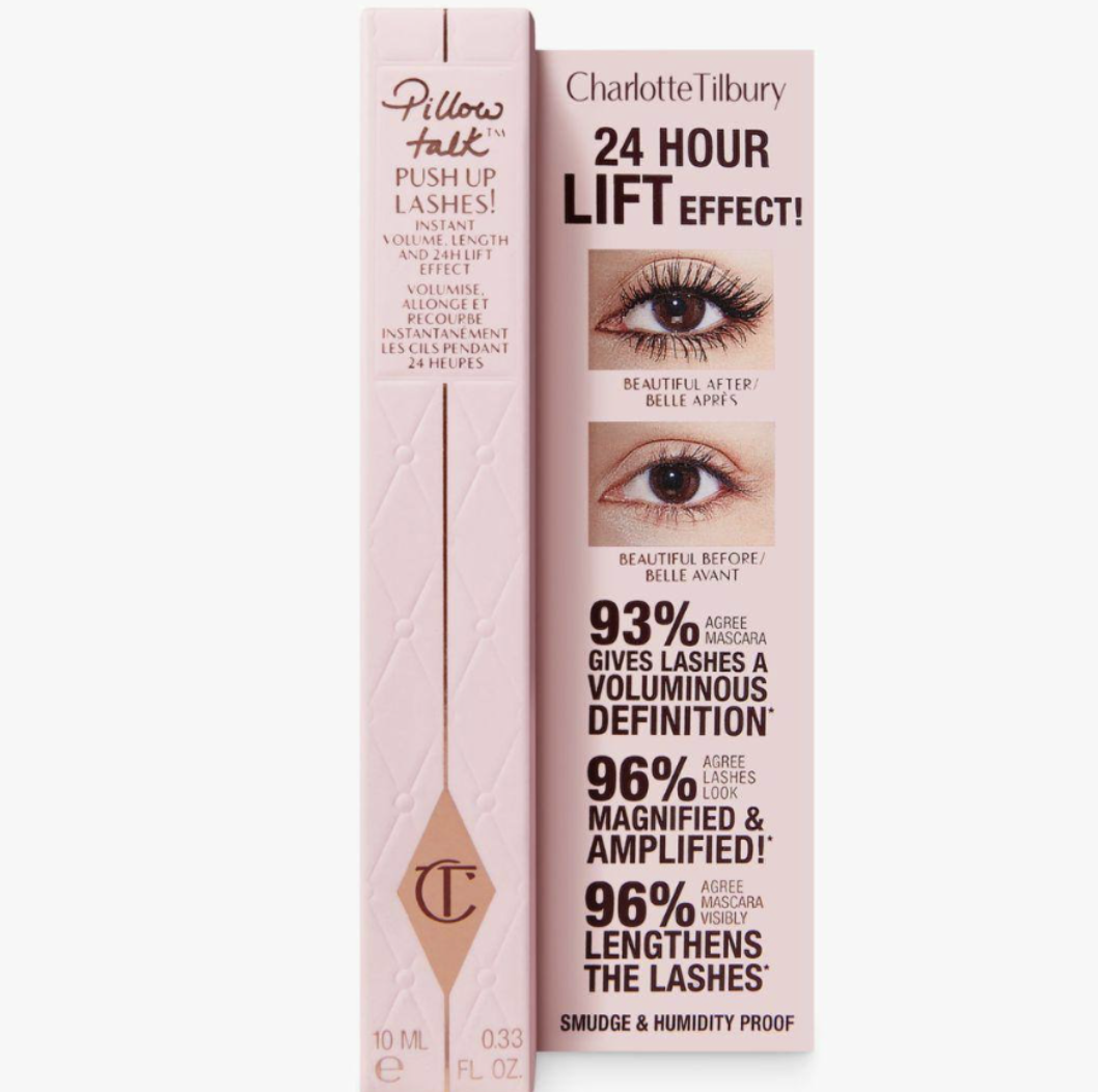 Туш для вій Charlotte Tilbury Pillow Talk Push Up Lashes у відтінку Super Black 10ml