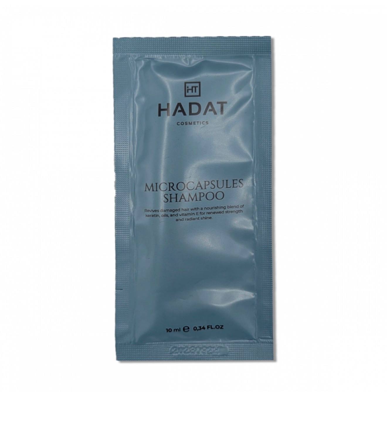 Hadat пробний Шампунь пом'якшуючий для волосся з мікрокапсулами Microcapsules Shampoo 10ml