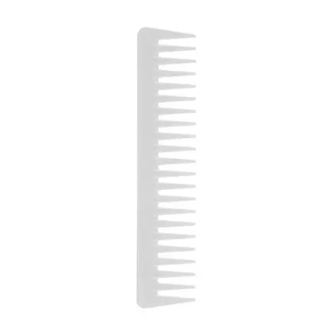 Гребінець для волосся Janeke Fashion Comb 1830 the Original Italian - великий білий