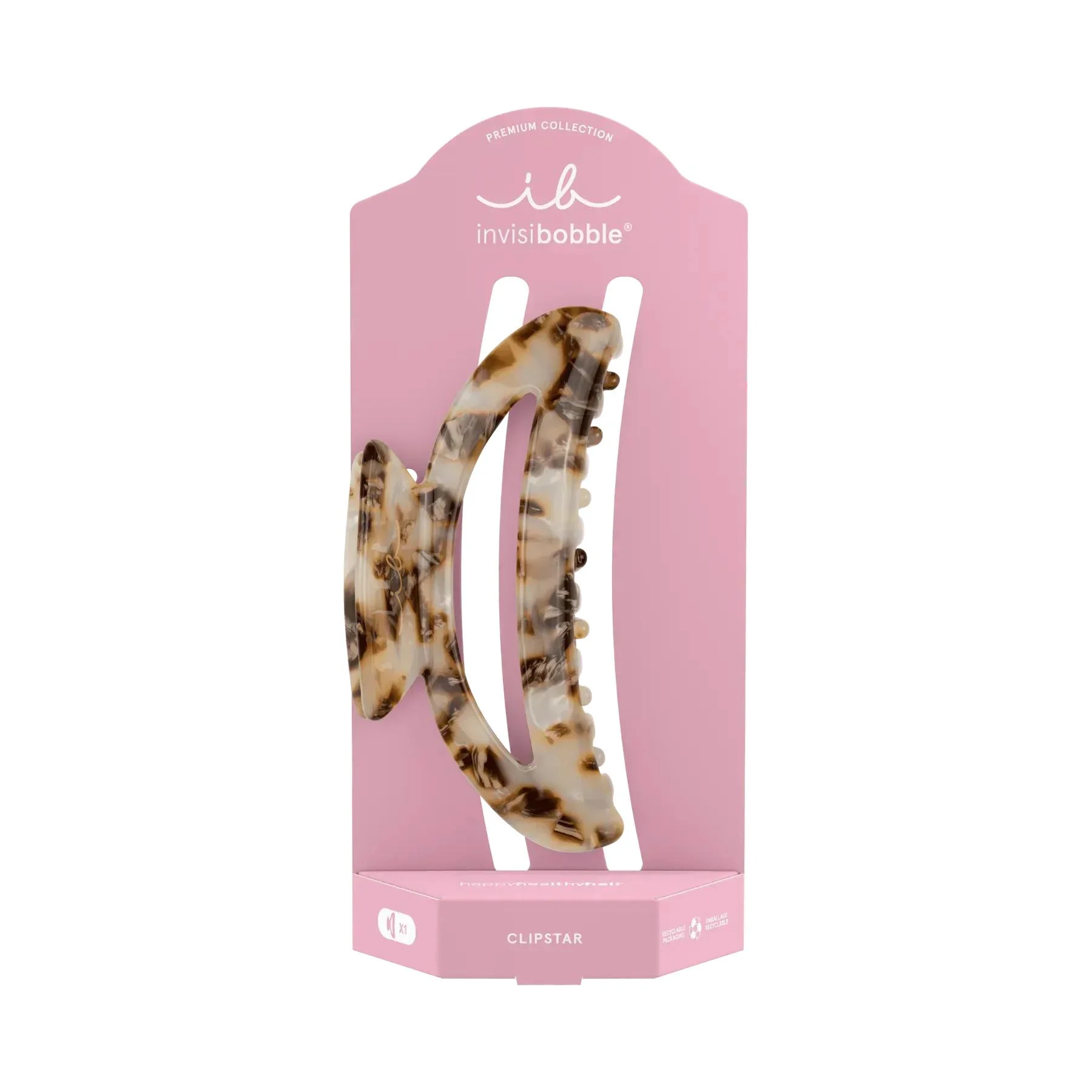 Invisibobble ЗАКОЛКА ДЛЯ ВОЛОС CLIPSTAR PREMIUM LEO LOCKS
