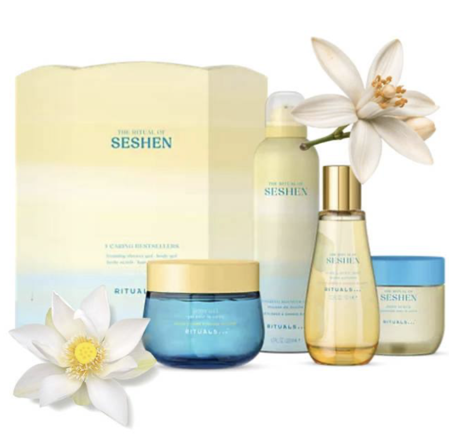 Rituals Подарунковий набір Seshen of Seshen Gift Set Size L (Пінка + скраб + спрей + пінистий гель)
