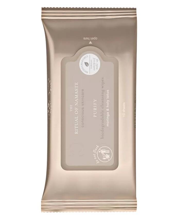 The Rituals of Namaste biodegradable wipes серветки для обличчя