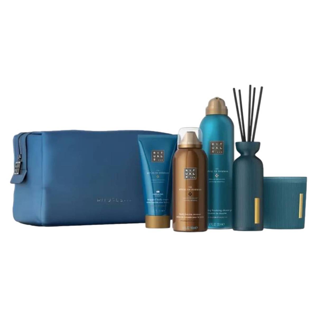 Набір із косметичкою Rituals The Ritual of Hammam Luxury Travel Bag