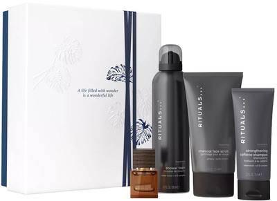 Подарунковий набір Rituals The Ritual of Homme Size M(пінка + скраб + лосьйон + парфум)