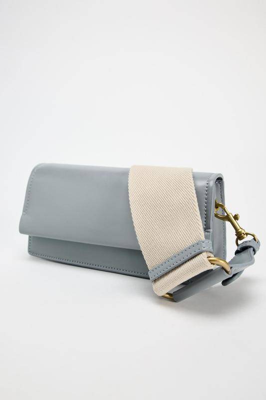 Zara сумочка Bags small сіро-голуба