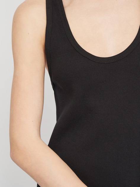 Майка Zara в рубчик- розмір S , колір чорний made in bangladesh