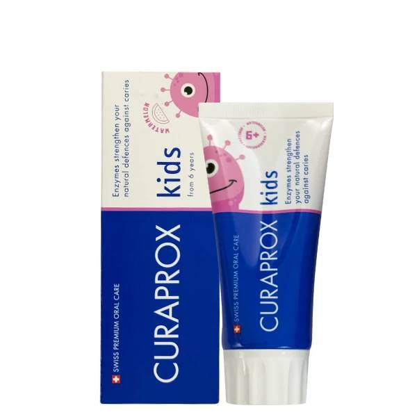 Дитяча зубна паста Curaprox з фтором, кавун, 6+ 60 ml