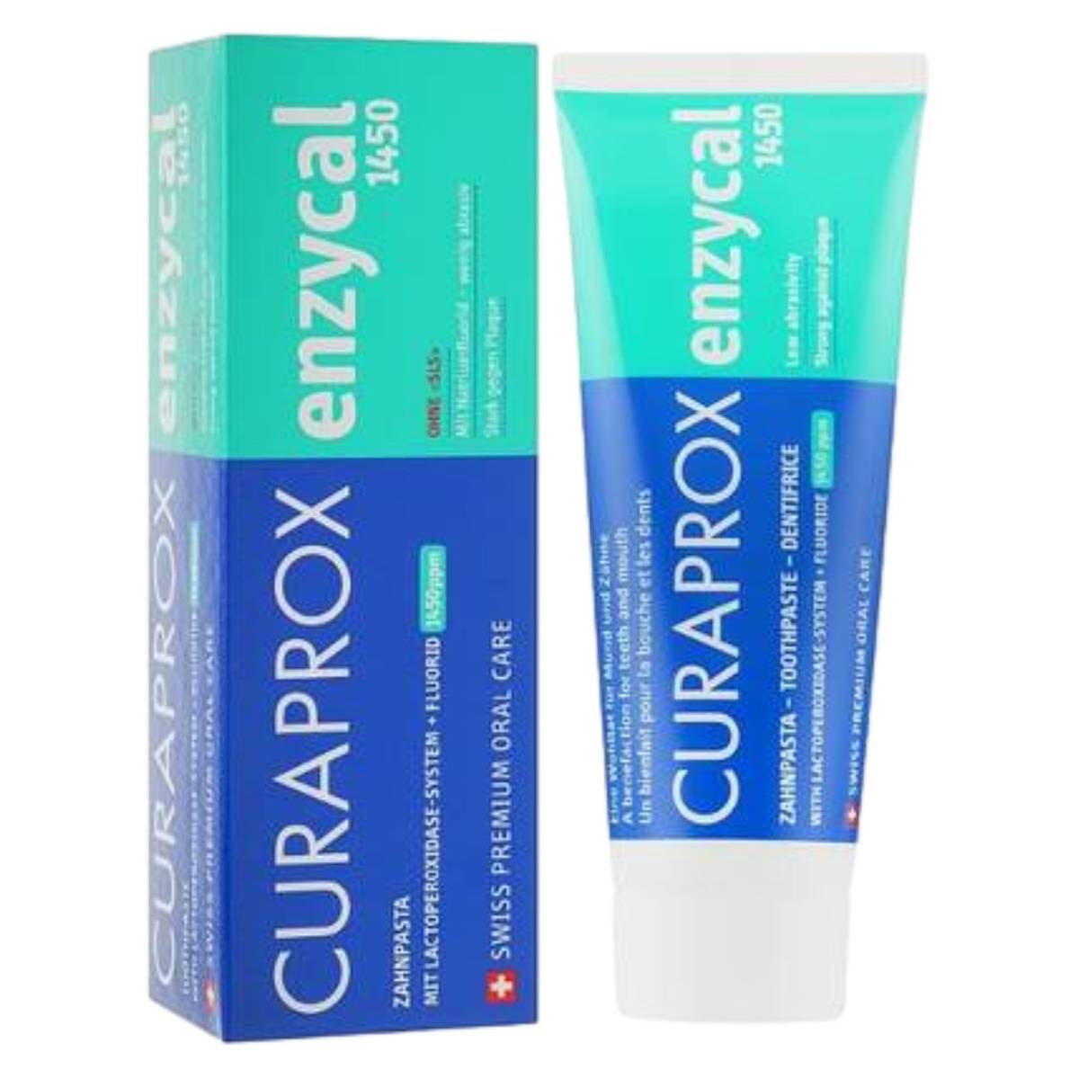 Зубна паста Enzycal, Curaprox Enzycal 1450 75 ml
