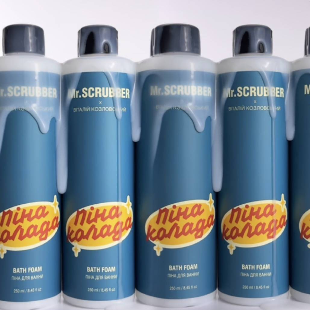 Mr Scrubber піна для ванни Пінаколада Bath Foam 250мл