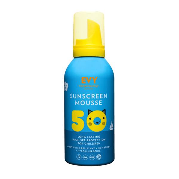 Сонцезахисний мус для дітей Evy Technology mousse spf 50. 150ml