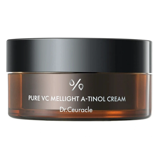 Подвійний крем з вітаміном С, ретинолом і керамідами Dr.Ceuracle Pure Vc Mellight A-Tinol Cream 70ml