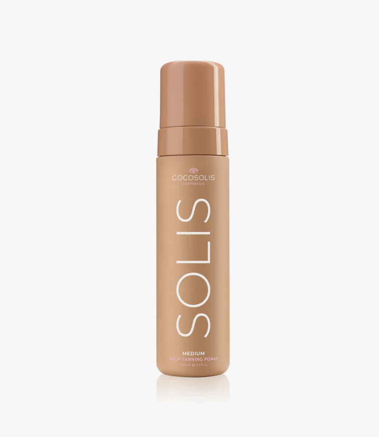 Пінка для автозасмаги Cocosolis SOLIS MEDIUM 200 мл